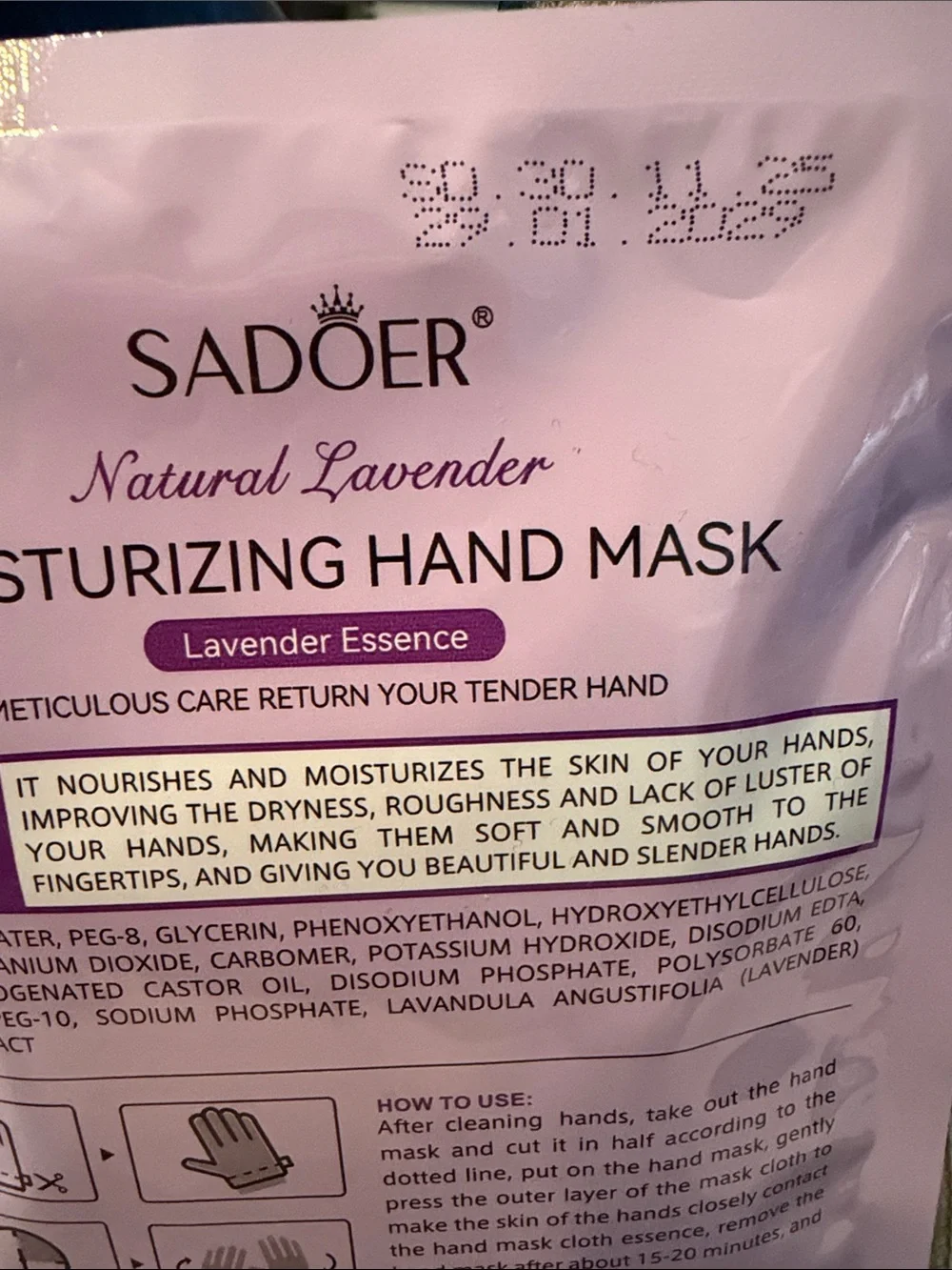 N/A essence hand lavender